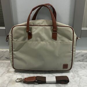 Longvoyage Laptop computer bag with adjustable shoulder strap, convertible bag